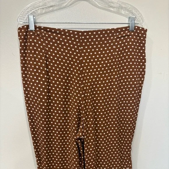 Free People Can’t Take My Eyes Off You Flare High Rise Polka Dots Women’s Large - Picture 10 of 15